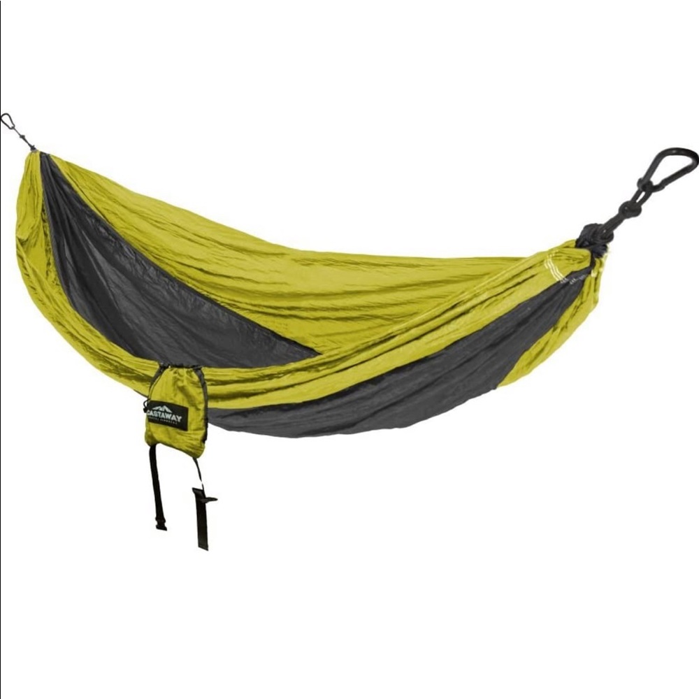 NWT Castaway Travel Hammock, double, green
